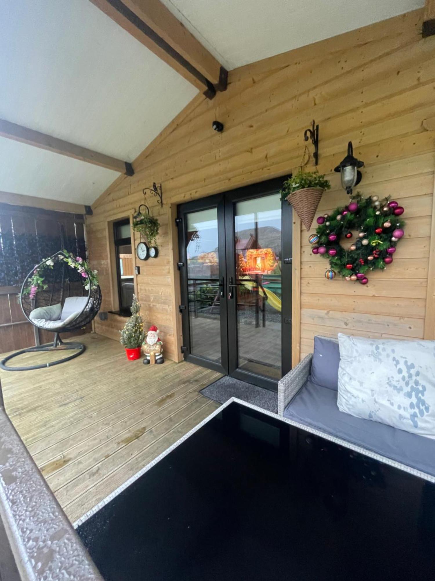 The Lodge Mountain View Log Cabin , Attymass Ballina Boyhollagh Εξωτερικό φωτογραφία
