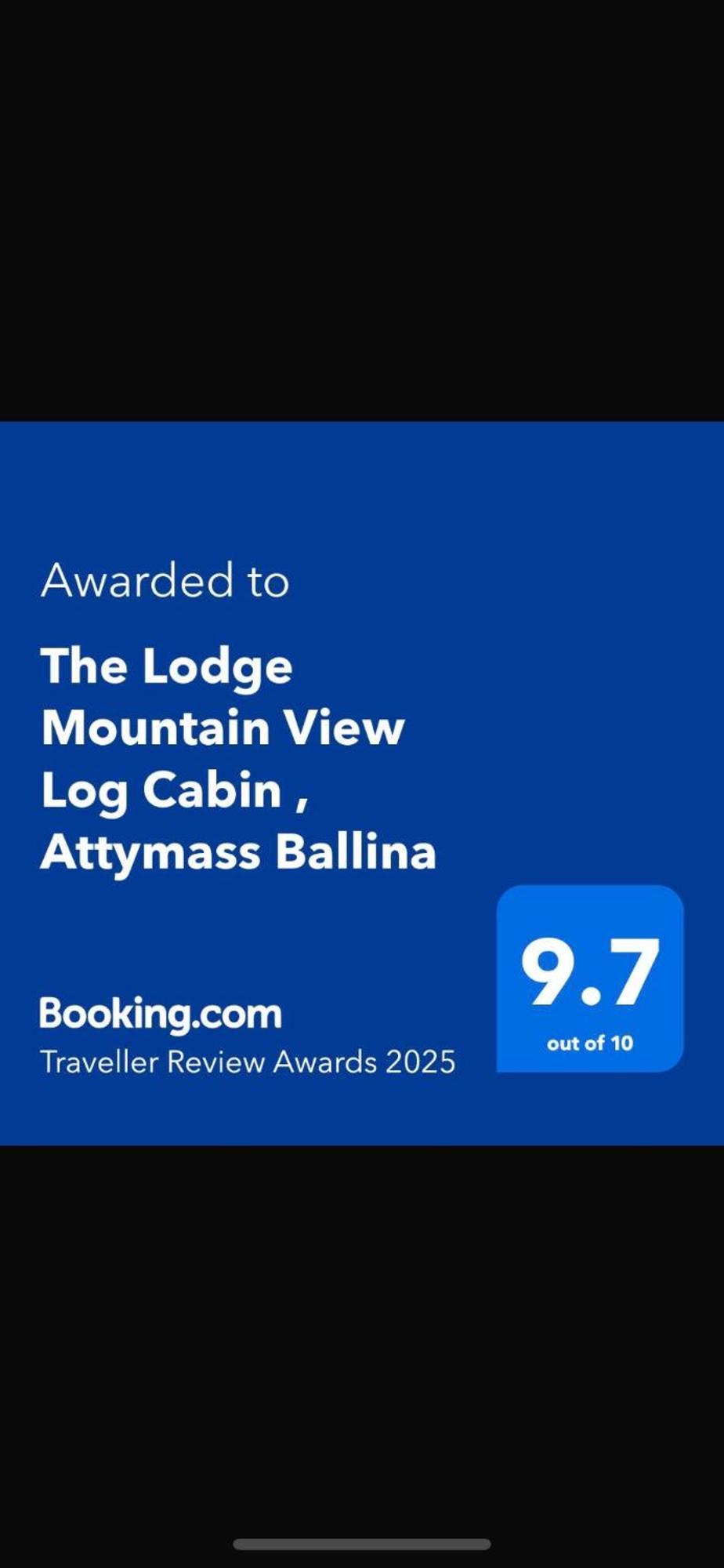 The Lodge Mountain View Log Cabin , Attymass Ballina Boyhollagh Εξωτερικό φωτογραφία